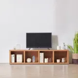 디포랙 1단 4칸 거실장 1600 D2381