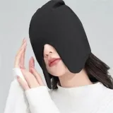 여성 헤어 두건 여성 코튼 두건 수면용 여행용 가리개 편안한 수면모 낮잠 실내 모자 케어 잠옷 머리 안대