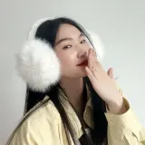 페이크 밍크 귀마개 접이식 겨울귀덮개 이어머프 No13
