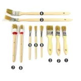 mako SET10S 바니쉬 에나멜 브러쉬세트 10pcs