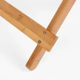접이식 우드 원형테이블(70x56cm) / 간이테이블