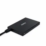 USB2.0 외장형 2.5하드케이스 블랙 480Mbps 컴퓨터 노트북 데스크탑PC 최대2TB