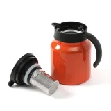 티웨어 온도표시 보온주전자(900ml) (오렌지)보냉포트