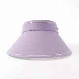 썸머가드 돌돌이 썬캡 자외선차단 와이드챙 모자 퍼플