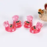 직접 스타일의 창조적 애완 동물 젤리 신발 실리콘