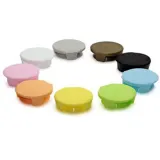 SD 원터치 바퀴먹이캡 (One-touch cap) - 1팩 250ea 화이트
