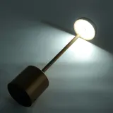 미드나인 무선 터치 테이블 스탠드 LED 무드등 골드