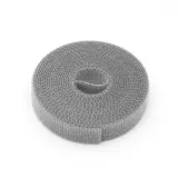 탈부착 테이프 케이블타이 10p세트 2m x 10mm 그레이