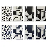 인테리어 추상화 캔버스 그림액자(60cm*80cm)