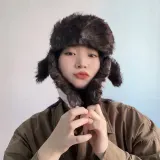 따수운 귀달이 군밤모자(베이지) 겨울털모자