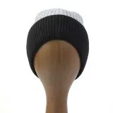 포근한 기모 니트 비니(그레이) 겨울모자