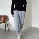 조거팬츠 남성 스판 밴딩 바지 데일리 캐주얼 트레이닝 팬츠