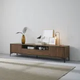 디포랙 2단 오픈 서랍 거실장 2100