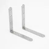 스텐꺽쇠 코너철 2p ㄱ자 선반대 150x150mm