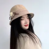 소피안 플라워 버킷햇 벙거지모자