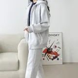 여자 기모 와이드 후드세트 와이드팬츠 후디세트 츄리닝