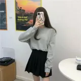 루즈핏 어반 크롭 긴팔 티셔츠