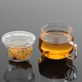 라벤더 내열유리 티머그(300ml) 유리찻잔