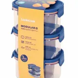 비스프리 모듈러 플러스 밀폐용기 430ml 3P