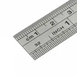 양면 눈금 스틸자 재단 제도용 스텐 컷팅자 15cm
