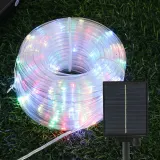 200구 태양광 LED 논네온 전구 야외조명 로프라이트