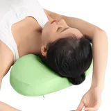 휴대용 메모리폼 경추베개(그린) 여행용베개
