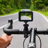 360도 회전 자전거 액션캠 마운트 핸들 고프로거치대