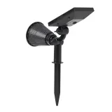 4구 LED 태양광 정원등 P-11(웜색) 야외마당등