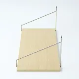 공간데코 벽선반 (40x19.5cm)(내추럴우드) 무타공선반