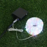 200구 태양광 LED 논네온 전구 야외조명 로프라이트