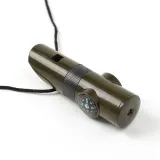 7in1 LED 나침반 호루라기 호신용 생존도구반사경