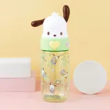 산리오 포차코 입체 피규어 물통 500ml