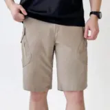 카고바지 밴딩 등산 스트레치 가벼운 카고 투포켓 전술바지 미니 등산바지