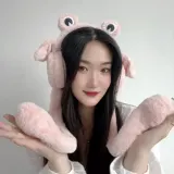 팔딱 개구리 움직이는 귀마개 이어머프 방한귀도리