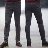 청바지 남성 데님팬츠 그레이 남성진청 바지