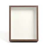 아트공간 3D 입체 관액자 8x10 (다크우드) 캘리액자