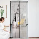 심플 문 모기장(90x200cm)(그레이) 방충망