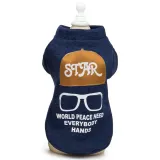 겨울 가디건 반려견옷(XL) (블루) 애견옷
