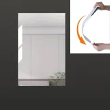벽 부착 거울 시트지 안전거울 노프레임 현관 부스