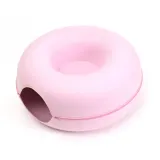 고양이 도넛 터널 숨숨집(50cm) (핑크) 도넛하우스