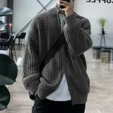 남성 니트 집업 가디건 투웨이 캐주얼 상의