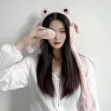 팔딱 개구리 움직이는 귀마개 이어머프 방한귀도리