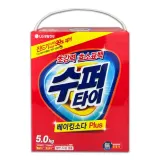 수퍼타이 가루세제 분말세세 5kg 지함박스 -D