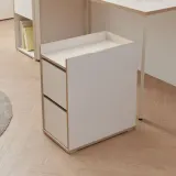 디포랙 2단 책상 서랍장 300