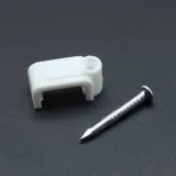 전선정리 클립 14mm 100P 케이블클립 화이트