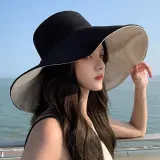 데이즈 양면 버킷햇(블랙/베이지) 사파리모자