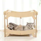 고양이 2층 스크래쳐 침대