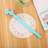 기린 디자인 볼펜(스카이) / 기린 중성볼펜