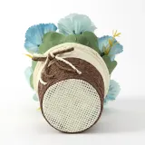 프리티플 카네이션 조화 화분(블루그린) 인조꽃 화분장식