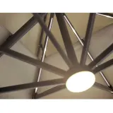 쏠브리즈 태양광 LED 대형 파라솔 3000 받침대 포함
